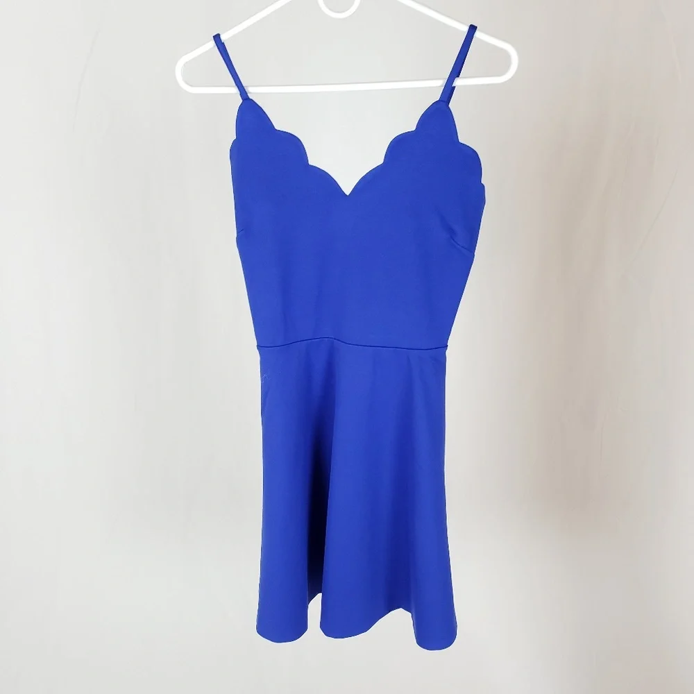 NEW Nordstrom V-Neck Fit & Flare Dress SZ S - Picture 4 of 5